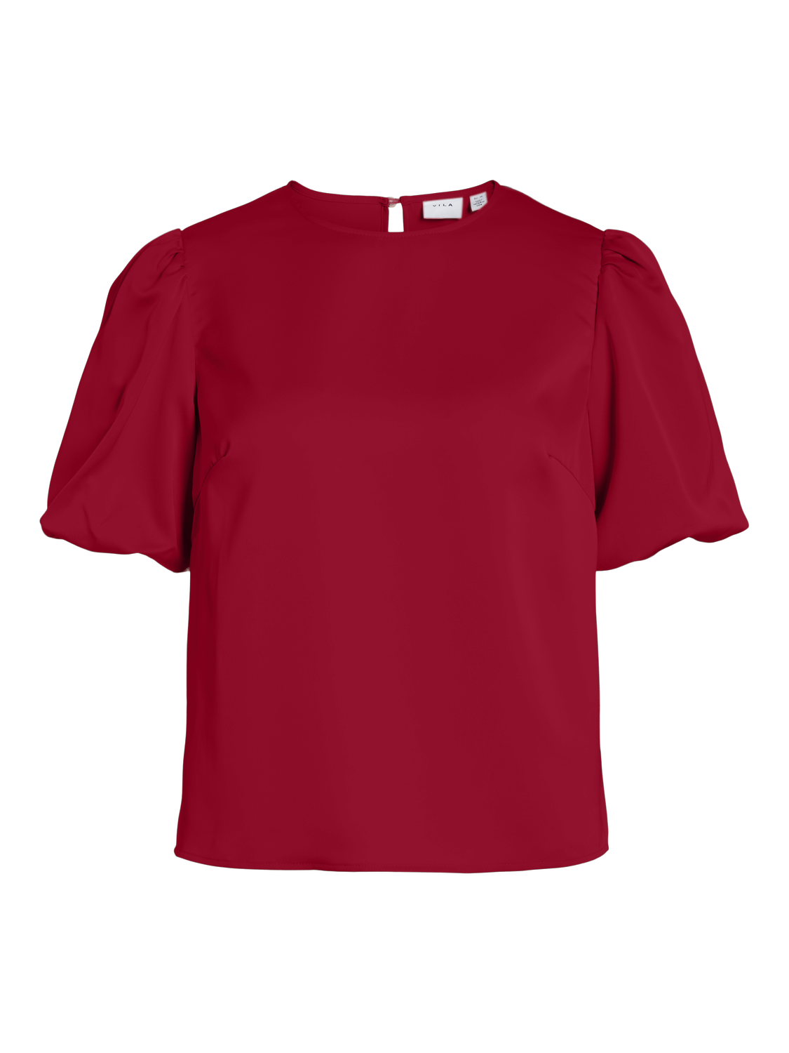 VIELLETTE Top - Barbados Cherry - VERO MODA & VILA Bergvik